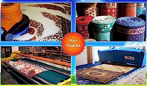 Halı yıkama aşamalaarı